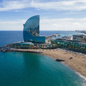 W Barcelona Sea and Beach view.