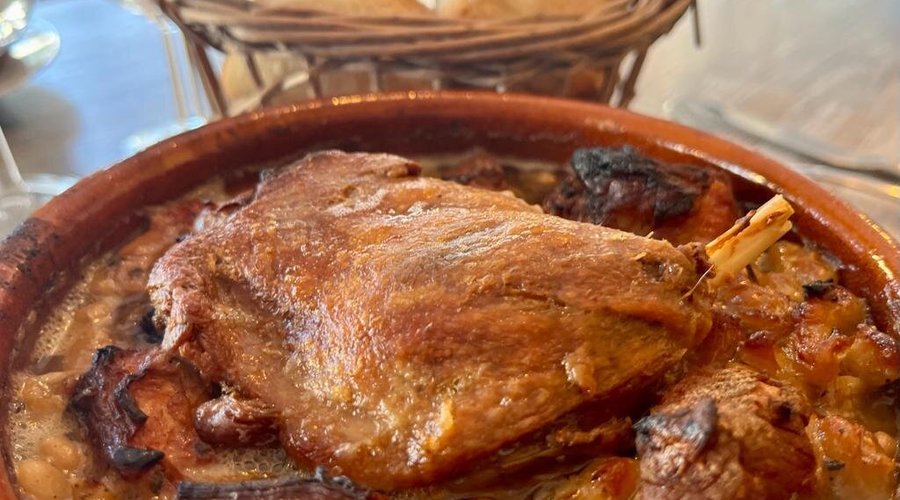 Cassoulet , au confit de canard