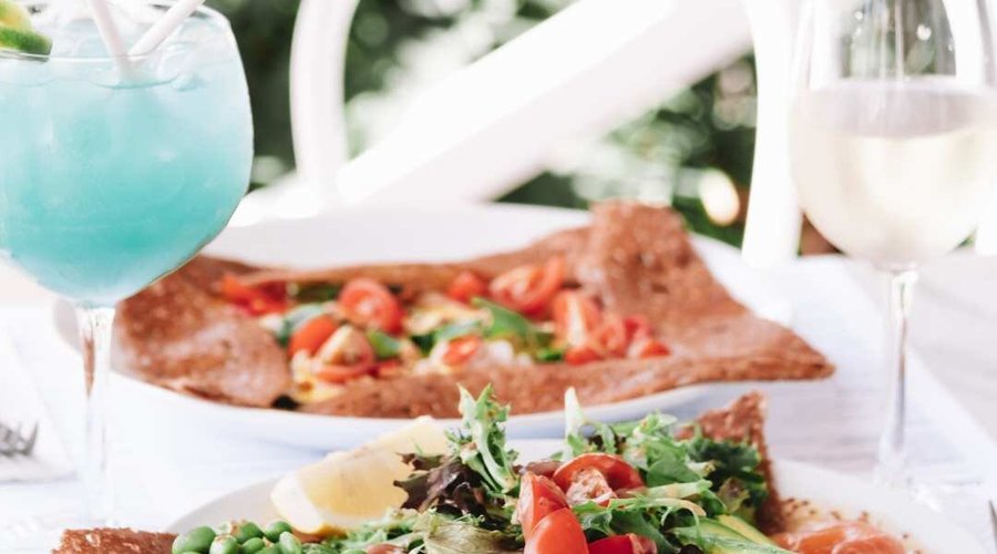 April special: Poke Me poke bowl-style galette