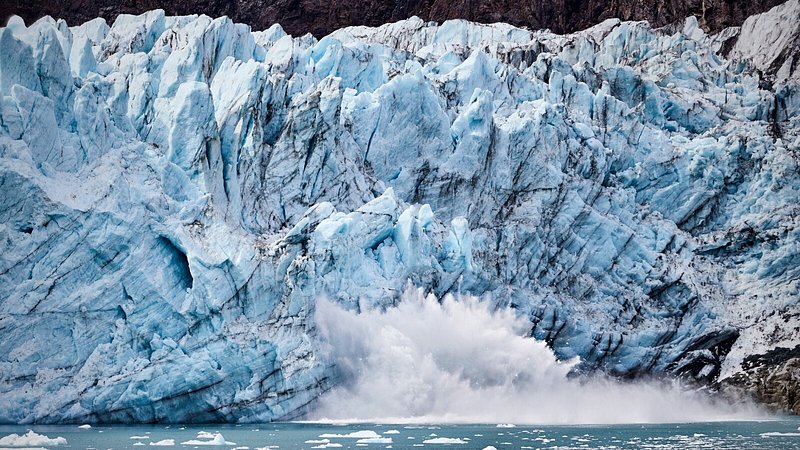 Visual of glaciers