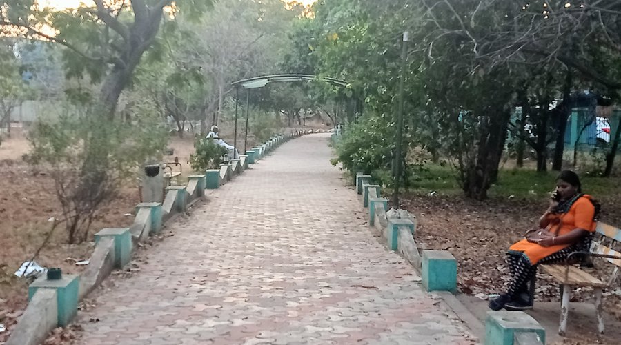 VOC Park, Coimbatore Tamil Nadu, India. March 2023.