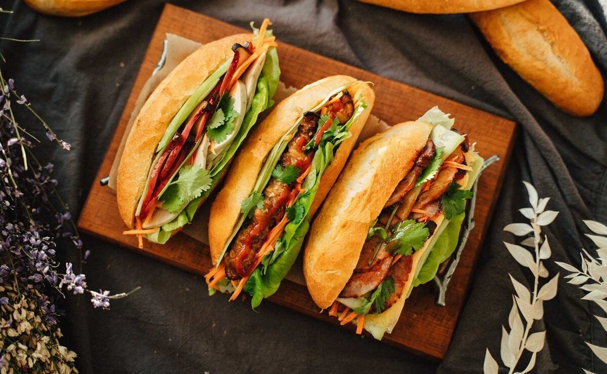 Breakfast - Banh Mi Vietnamese Sandwiches