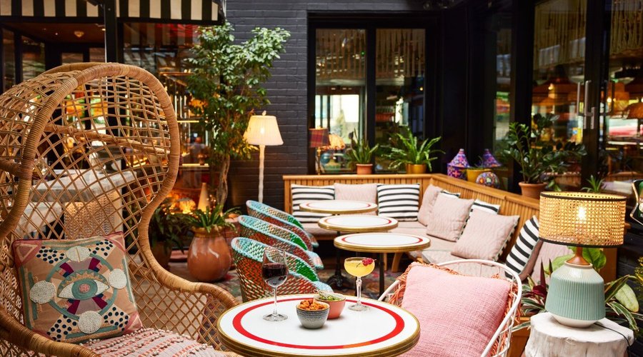This is out ethereal Garden Bar with a roof that opens during the Summer months. We host bottomless brunch, live music, DJs and other events here throughout the year.