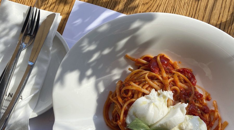 Pomodorino with Burrata 