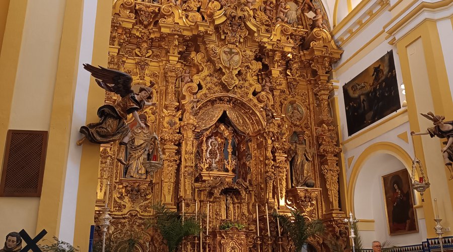 Altar de la capilla del Monasterio