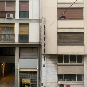 A view of across the street from the kitchen balcony 