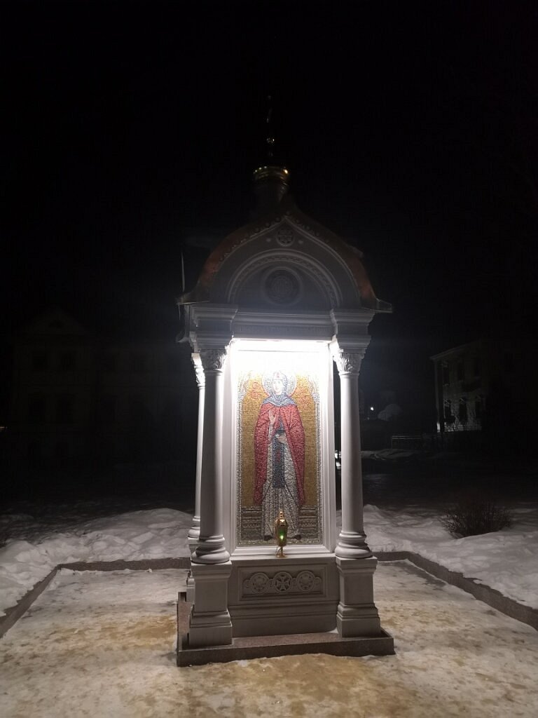 Лискинский район часовня Александра Невского