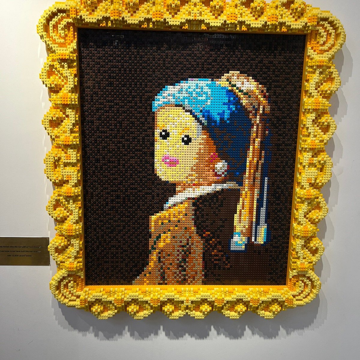 Quadro em lego de Van Gogh - Picture of Lego Store, Amsterdam - Tripadvisor