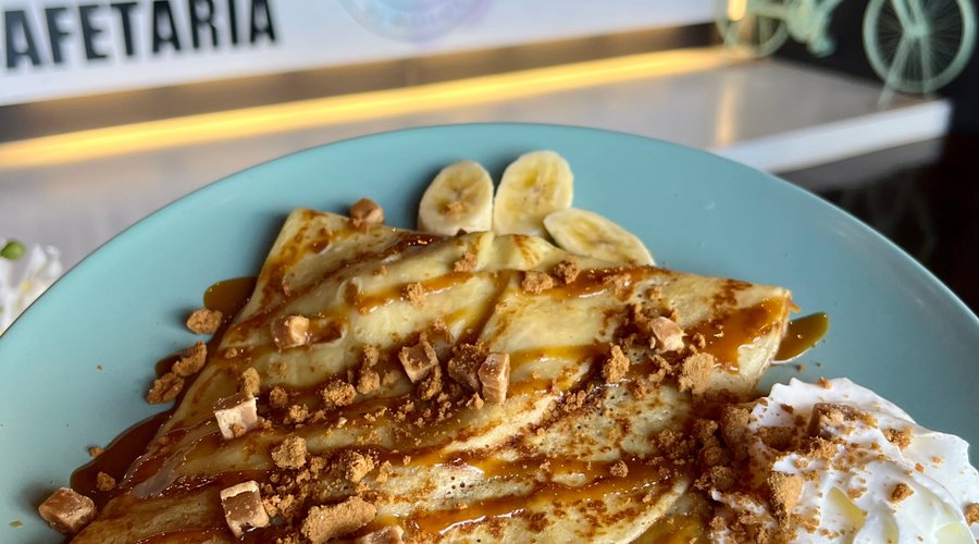 French Crepe Dulce de leche and banana