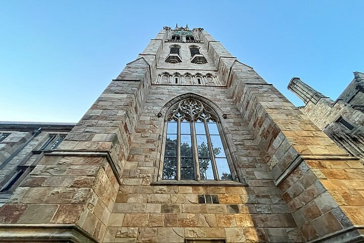 Exterior Of The Skull And Bones Secret Student Society On The Yale