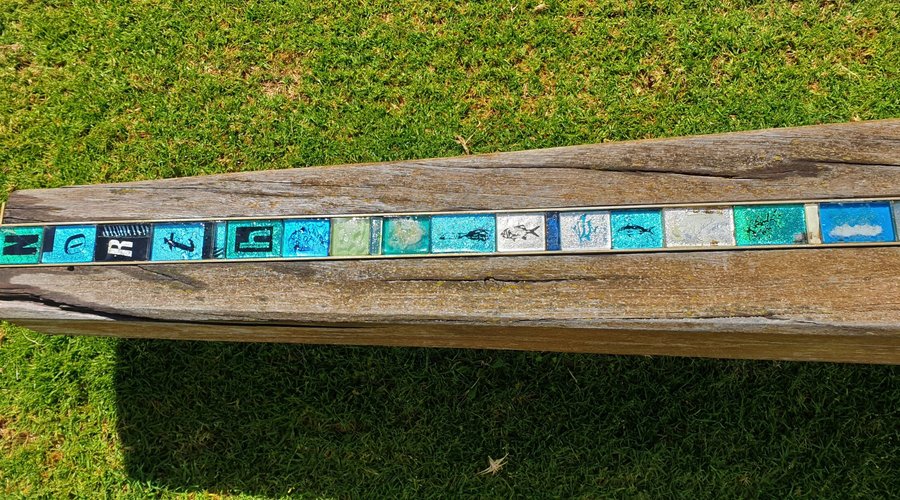 Esperance Foreshore Area    part of an art installation "Direction"