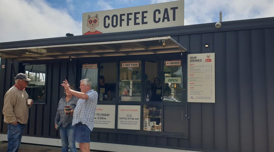 Esperance Foreshore Area    Coffee Cat