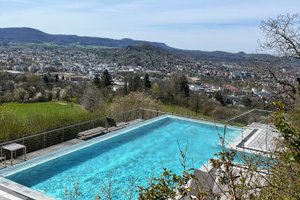 Pool und Strand