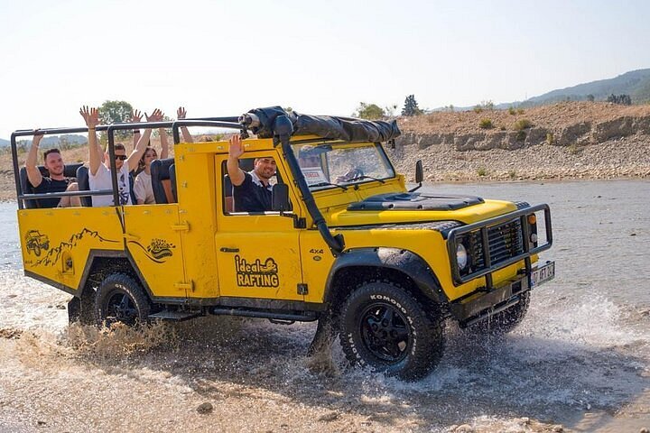 Rafting e aventura de safári de jipe no Koprulu Canyon