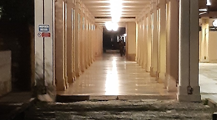 meridiana e resti romani