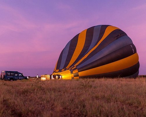 Safári de balão clássico e café da manhã em Serengeti e Tarangire
