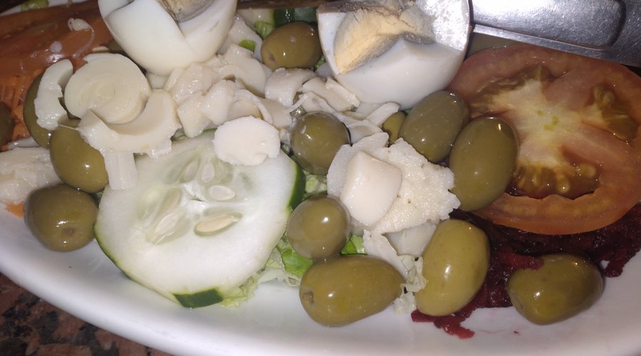 Salada mista.