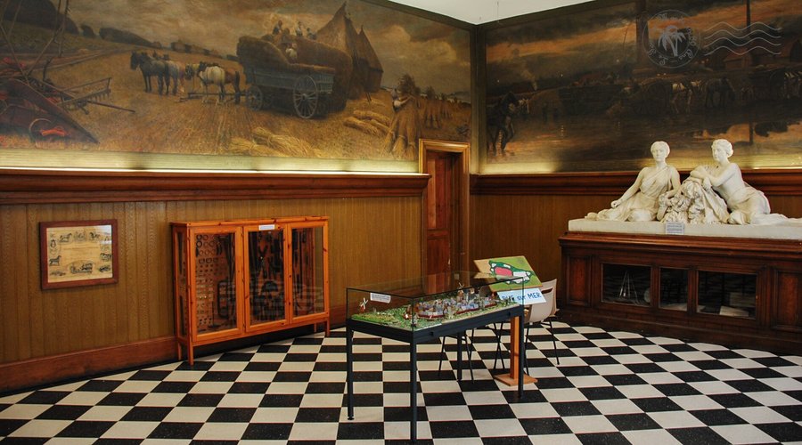 L'intérieur du beffroi