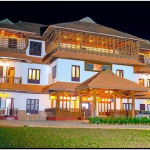 Heaven Inn Munnar "Tharavadu", the main building with Queen's rooms, Luxury rooms, Standard room, Reception, Dining room, games room, conference hall, & party room