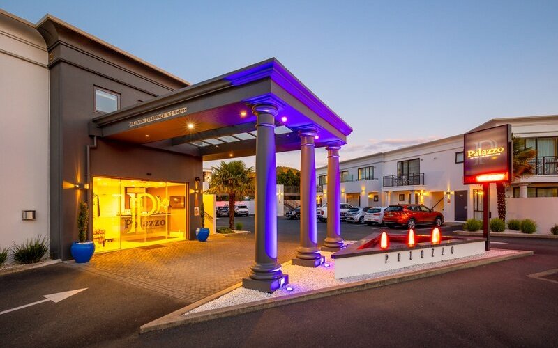 Covered drive through 