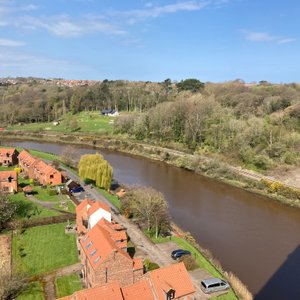The river Esk from the Cinder Trail