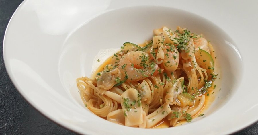 Seafood Tagliolini