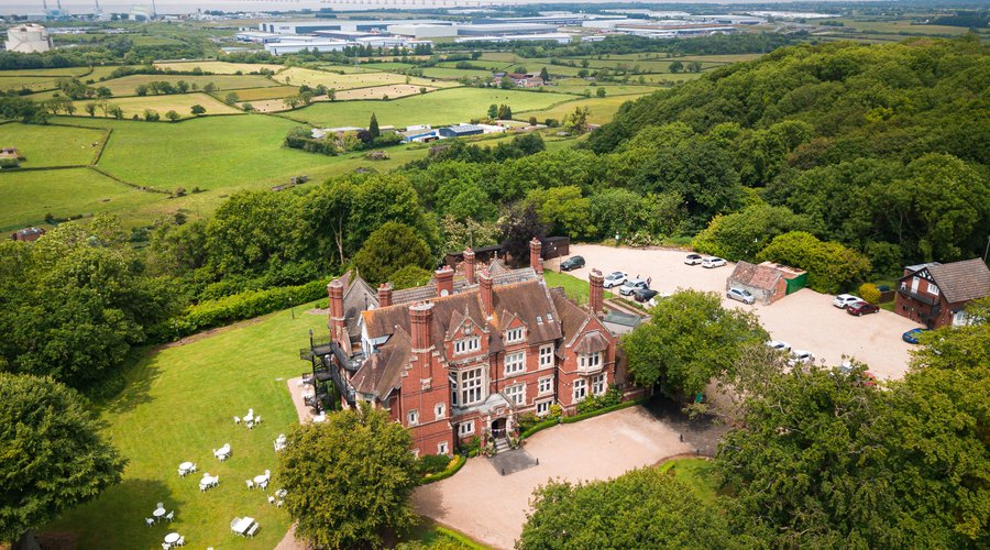 Aerial View of Berwick Lodge