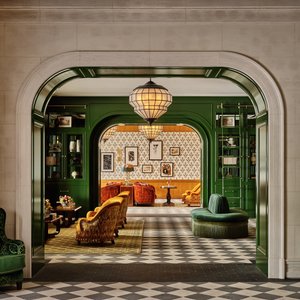 Renovated lobby