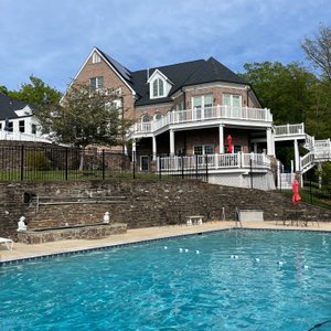 Pick of the of the house Outside by the pool, and the gazebo . 