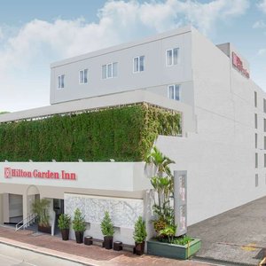 Hilton Garden Inn Guatemala City in Guatemala City, image may contain: Office Building, Building, Hotel, Car