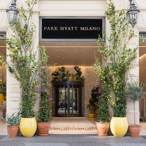 Property entrance (Capri in Milan set up)