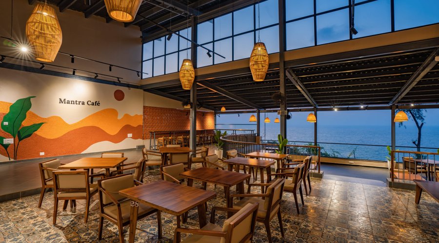 Mantra Cafe is located inside Zostel Gokarna Hotel. We have the best beach view in all of Gokarna.