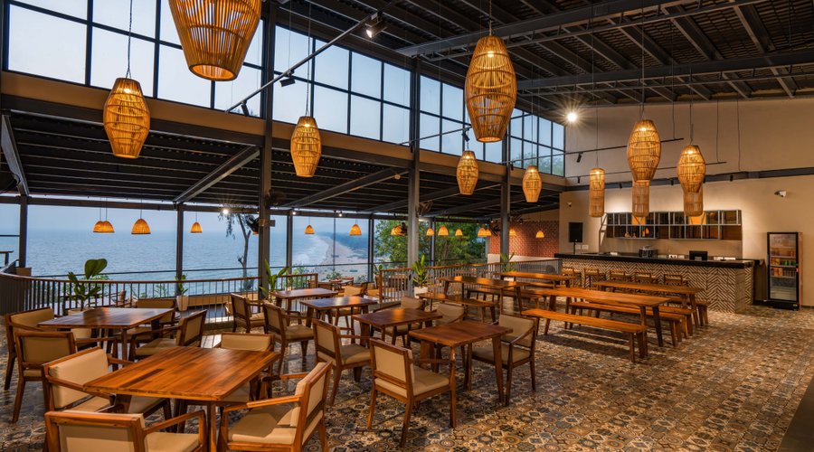 Mantra Cafe is located inside Zostel Gokarna Hotel. We have the best beach view in all of Gokarna.