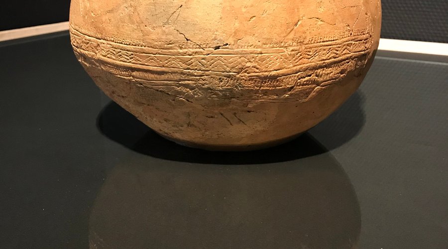 Een van onze prachtige Veluwse Klokbekers, 5000 jaar oud!