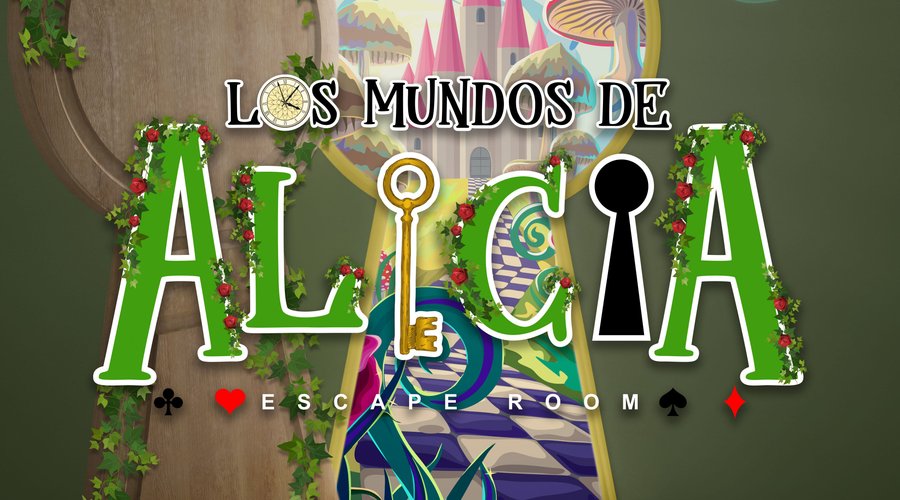 Sala LOS MUNDOS DE ALICIA. Escape Room en Granollers basado en el fantástico cuento de Alicia.