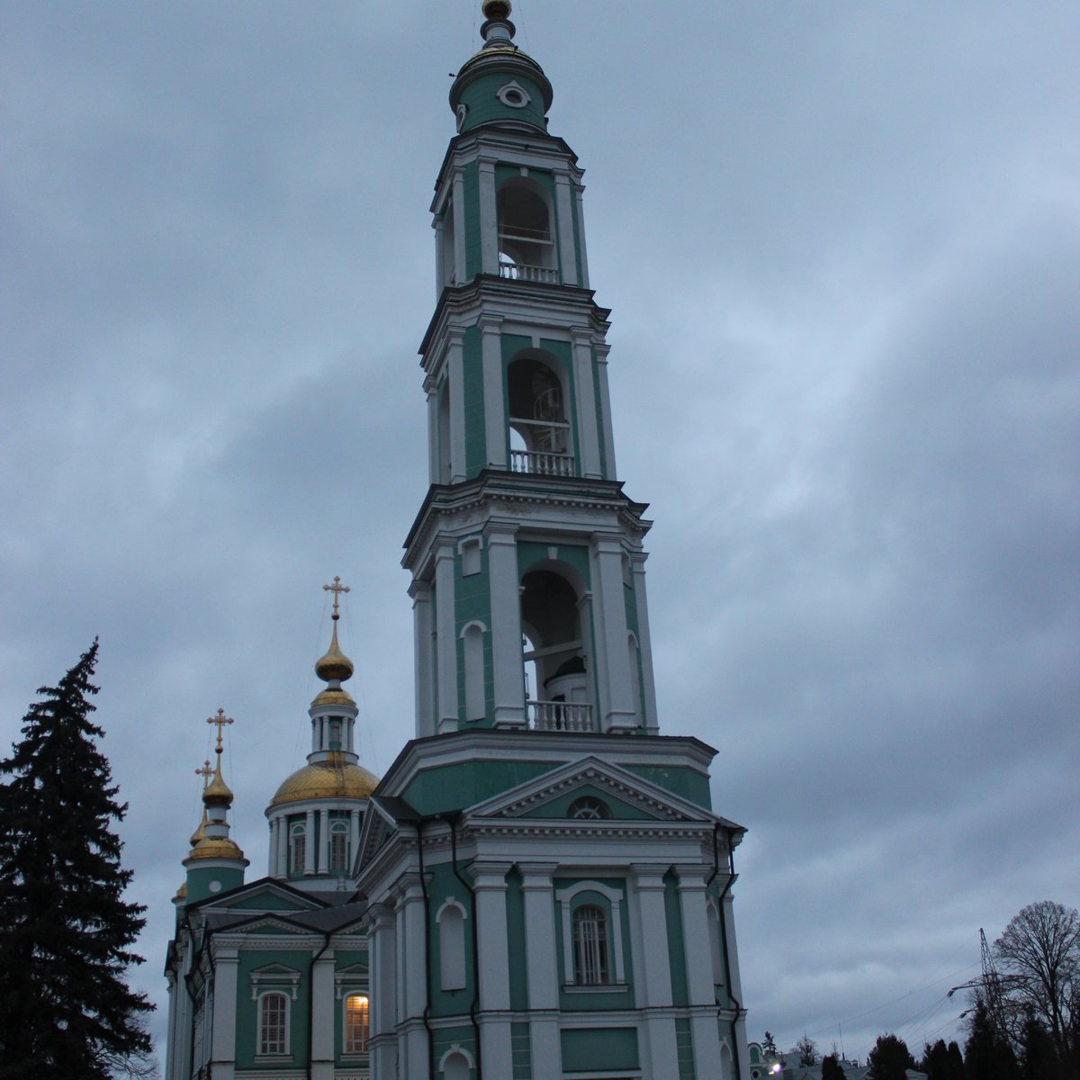 Cathedral Bell Tower with Prechistinsky Astrakhan