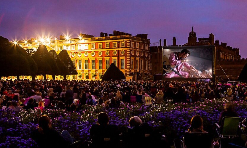 Screenings at Hampton Court Palace this summer.