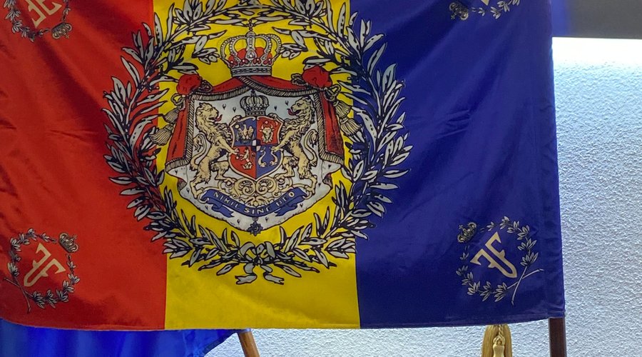 The Romanian Monarchy's flag from right after WWI - about 1918