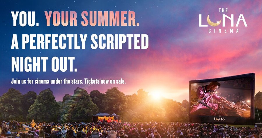 You. Your Summer. Perfectly Scripted Nights Out.​


As the day turns to night and the stars come out to play, sit back, relax, and let The Luna Cinema do the rest. 