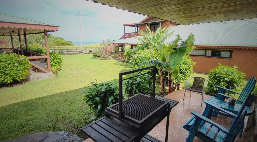 Vue jardin et ocean