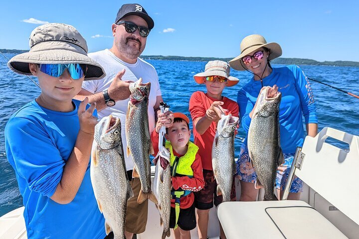 2025 Half-Day Private Fishing Charter Experience in Traverse City