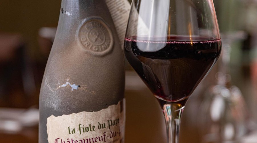 Chateauneuf-du-pape! One of our most exquisite wines we offer here at Bistro Pierre. The majority of Grenache and some House reserve wines offer a consistent elegance, expressing both freshness - of fruit, of subtle spice - as well as maturity.  