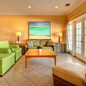 Living Room- Three-Bedroom Beach House