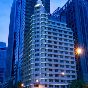 Facade of Ascott Raffles Place Singapore