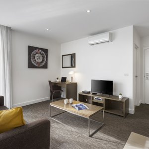 One Bedroom/Two Bedroom Living Area