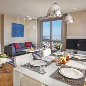 Two Bedroom Dining and Living