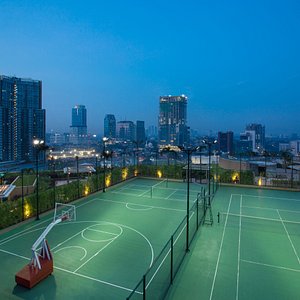 Tennis Court of Ascott Kuningan Jakarta