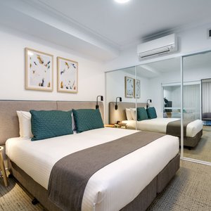 One Bedroom Apartment - Bedroom