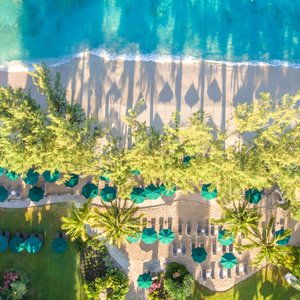Coral Reef Club Beach Aerial