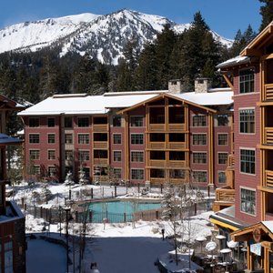 The Village Lodge Pool Exterior